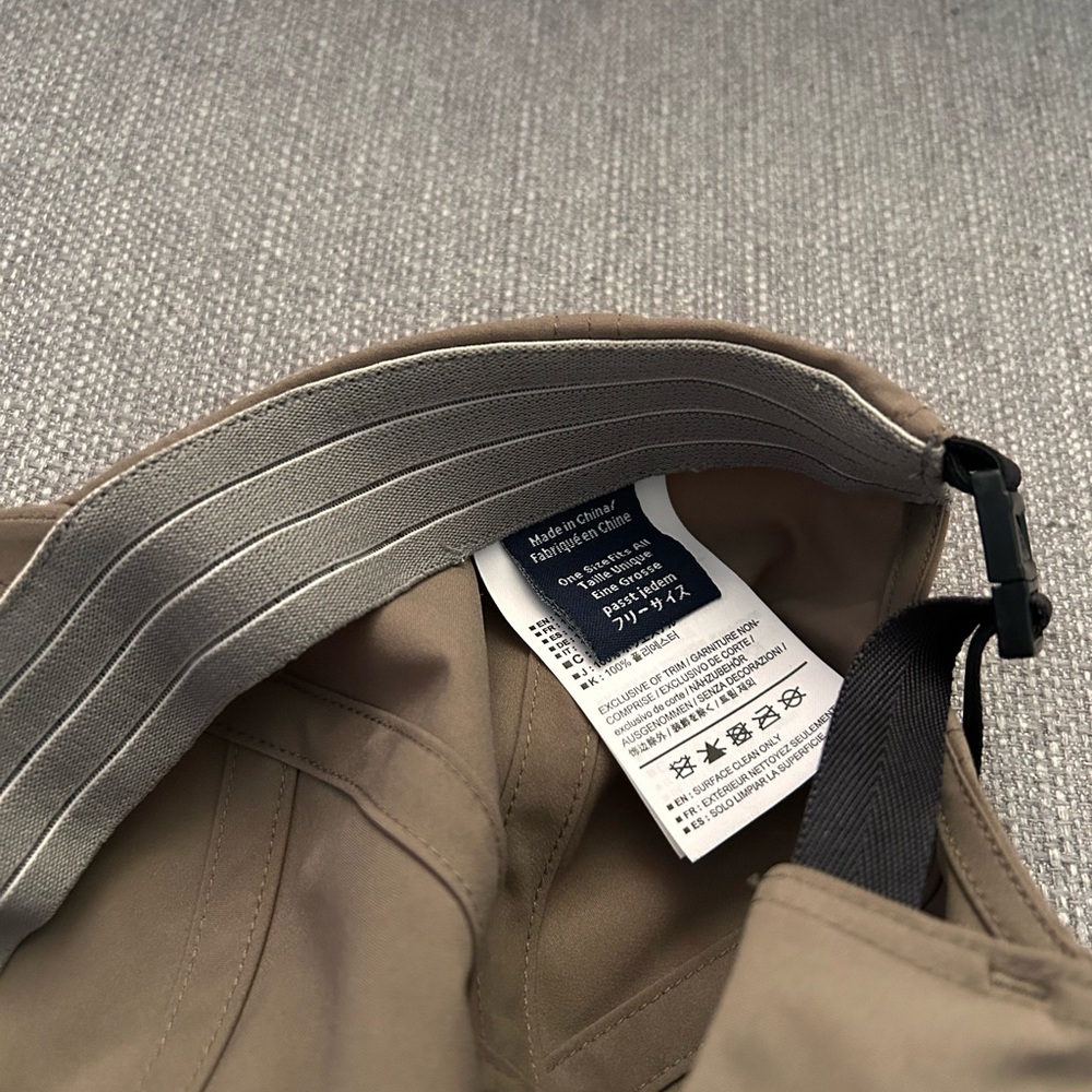 Arc'teryx Taupe/Brown Lightweight Tech Cap - Picture 3 of 5